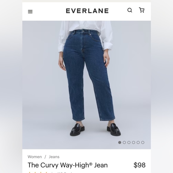 Everlane Jeans Euc Curvy Everlane Way High Jean Poshmark
